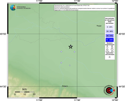 Mappa comuni con almeno 3 questionari