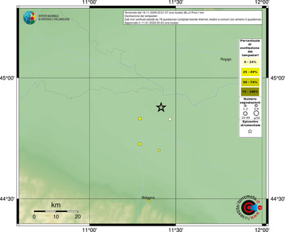 Mappa comuni con almeno 3 questionari