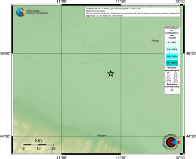 Mappa comuni con almeno 3 questionari