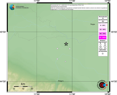 Mappa comuni con almeno 3 questionari