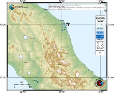 Mappa comuni con almeno 3 questionari