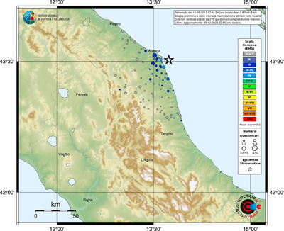 Mappa EMS - località