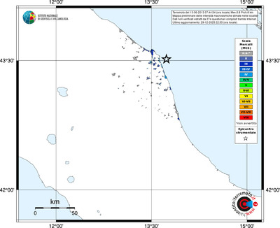 Mappa MCS - territori località
