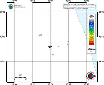 Mappa EMS - territori località