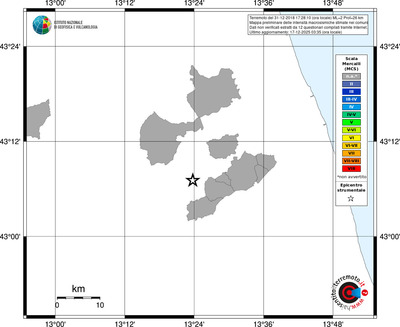Mappa MCS - territori comuni