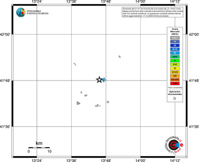 Mappa MCS - territori località