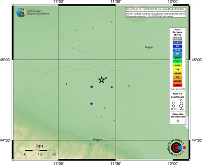 Mappa EMS - comuni