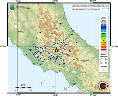 Mappa EMS - località