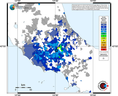 Mappa MCS - territori comuni