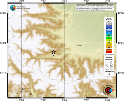 Mappa MCS - località