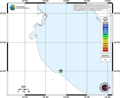 Mappa EMS - territori località