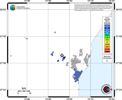 Mappa MCS - territori località