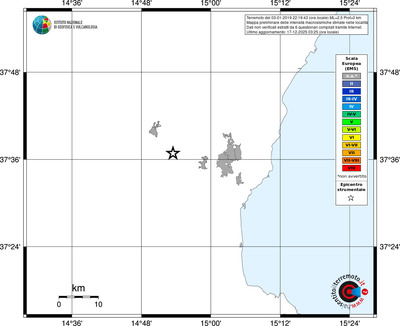 Mappa EMS - territori località