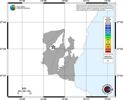 Mappa MCS - territori comuni