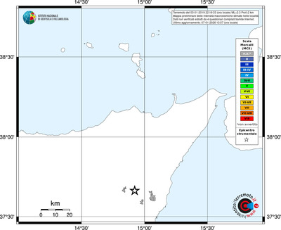 Mappa MCS - territori località