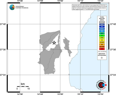 Mappa MCS - territori comuni