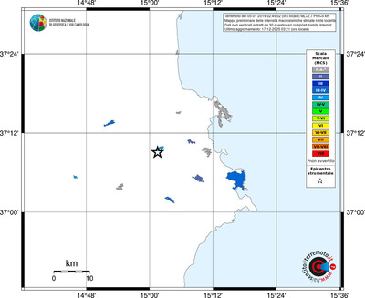 Mappa MCS - territori località