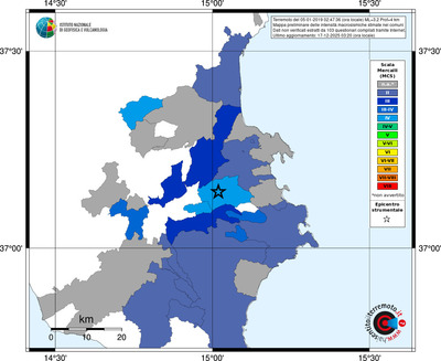 Mappa MCS - territori comuni