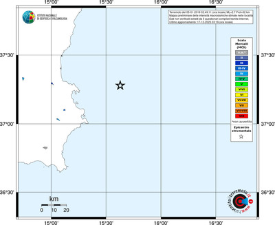 Mappa MCS - territori località