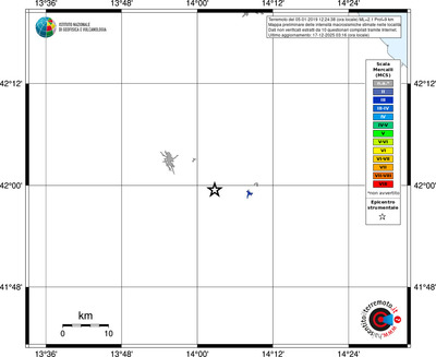 Mappa MCS - territori località