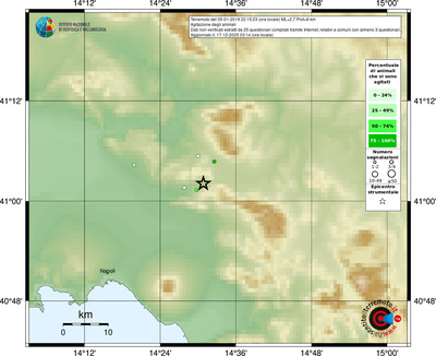 Mappa comuni con almeno 3 questionari