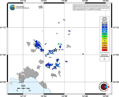 Mappa MCS - territori località