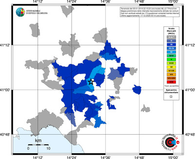 Mappa MCS - territori comuni