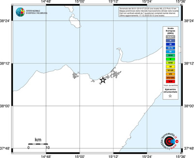Mappa EMS - territori località