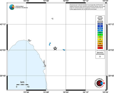 Mappa MCS - territori località
