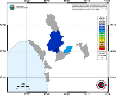 Mappa MCS - territori comuni