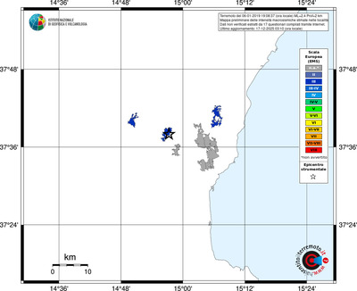 Mappa EMS - territori località