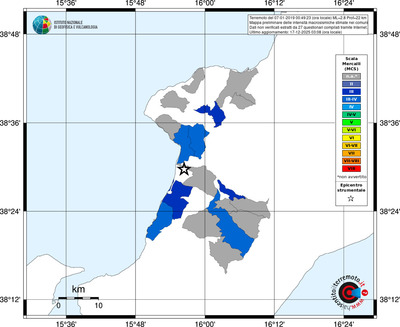 Mappa MCS - territori comuni