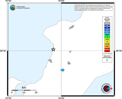 Mappa MCS - territori località