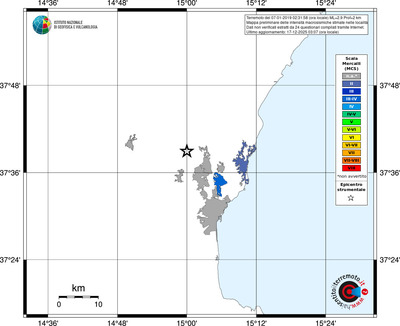Mappa MCS - territori località