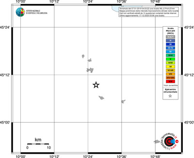 Mappa MCS - territori località