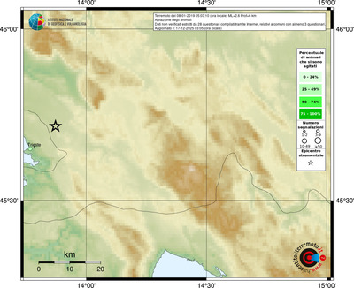 Mappa comuni con almeno 3 questionari