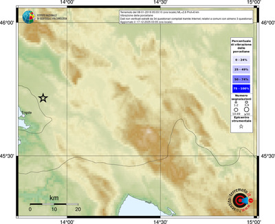 Mappa comuni con almeno 3 questionari