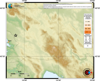 Mappa comuni con almeno 3 questionari
