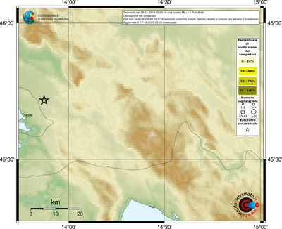 Mappa comuni con almeno 3 questionari