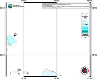 Mappa territorio comunale con almeno 3 questionari