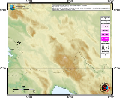 Mappa comuni con almeno 3 questionari
