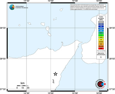 Mappa EMS - territori località