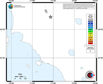 Mappa MCS - territori località