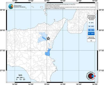 Mappa territorio comunale con almeno 3 questionari