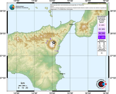Mappa comuni con almeno 3 questionari