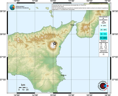 Mappa comuni con almeno 3 questionari
