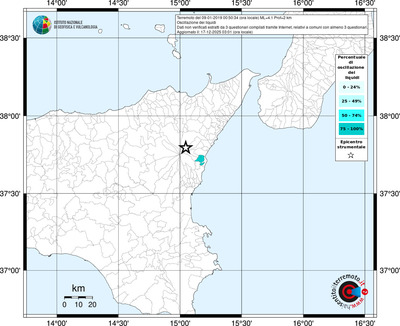 Mappa territorio comunale con almeno 3 questionari