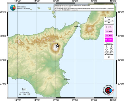 Mappa comuni con almeno 3 questionari