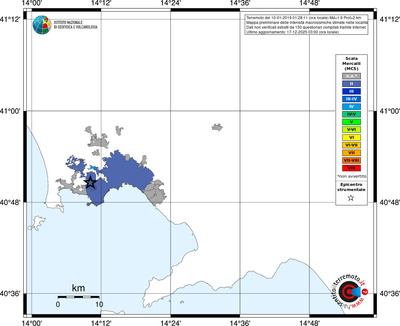 Mappa MCS - territori località