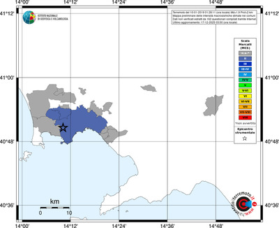 Mappa MCS - territori comuni